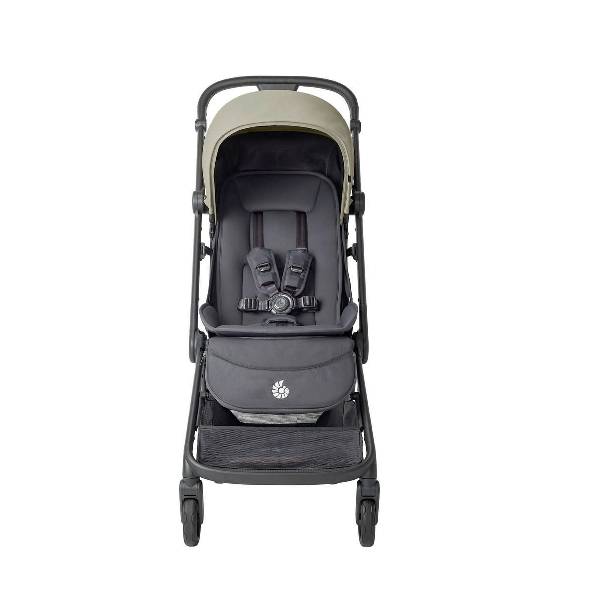 KIŠOBRAN KOLICA  METRO 3  - svijetlo siva/crna, Basics, tekstil/metal (23/44/56cm) - Ergo Baby