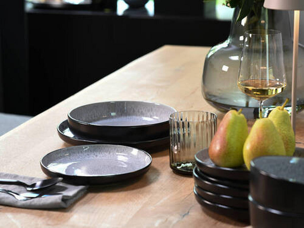 TAFELSERVICE 18-teilig  - Hellgrau, Trend, Keramik - Creatable