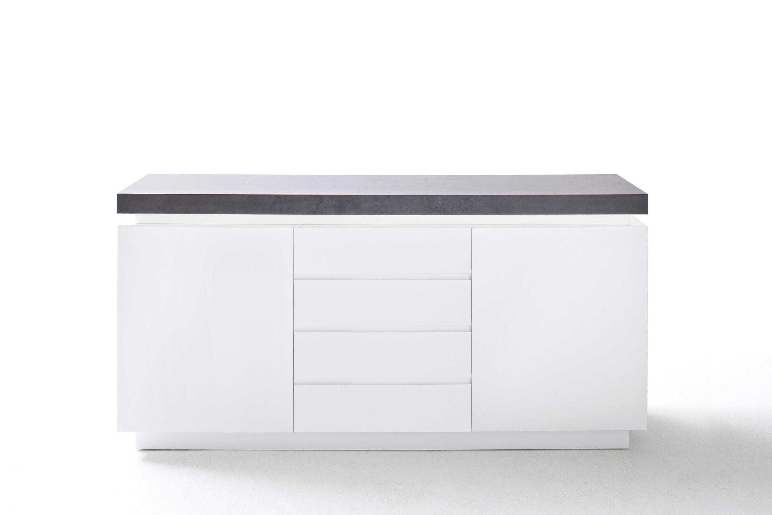 SIDEBOARD  in 150/80/40 cm  - Weiß, Design, Holzwerkstoff (150/80/40cm) - Livetastic
