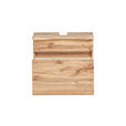 WASCHBECKENUNTERSCHRANK 61/55/40 cm  - Eiche Wotan/Silberfarben, Natur, Holzwerkstoff/Kunststoff (61/55/40cm) - Xora