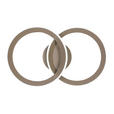 LED-DECKENLEUCHTE Velora 53,5/33/9,3 cm  - Sandfarben, Design, Kunststoff/Metall (53,5/33/9,3cm) - Dieter Knoll