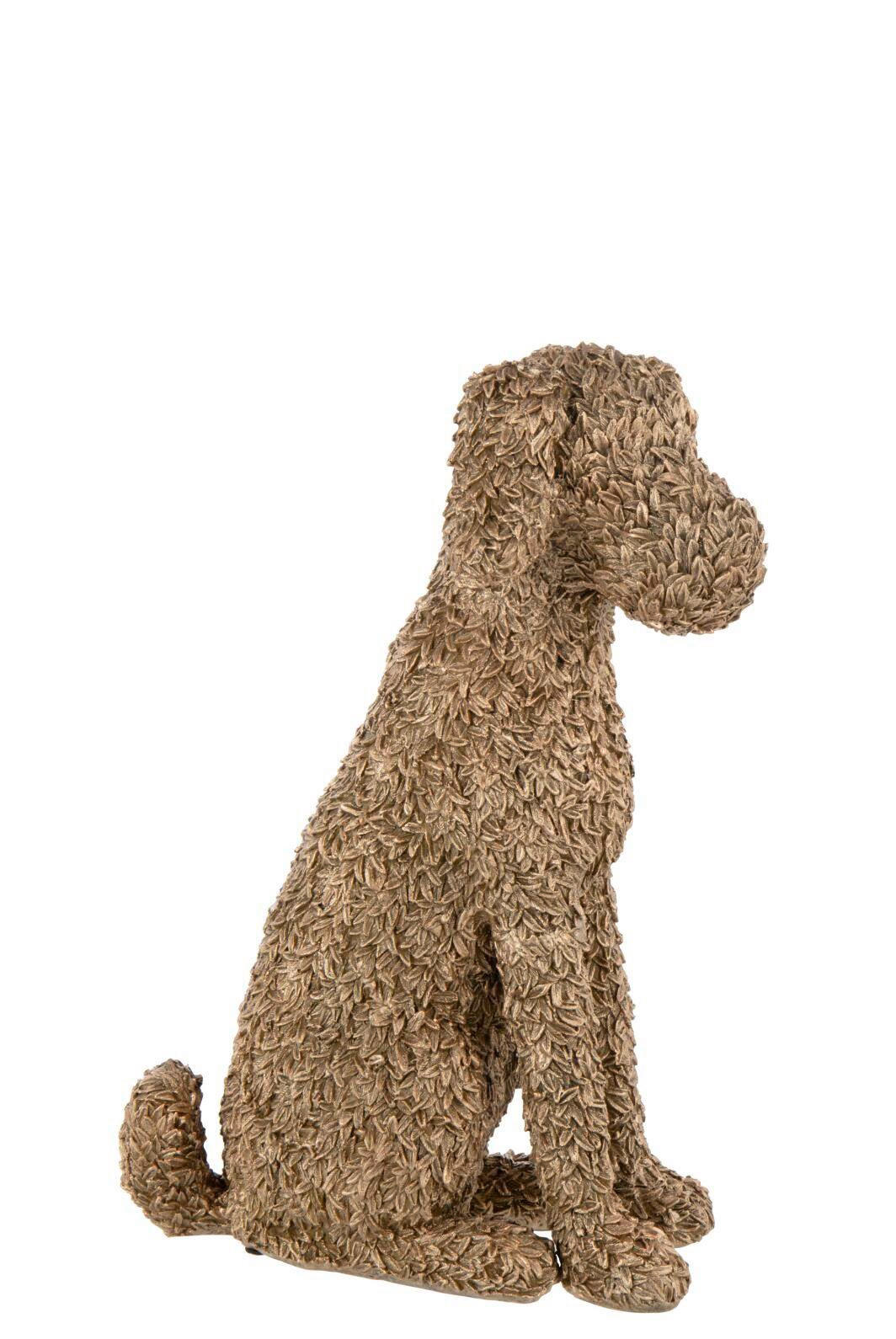 DEKOHUND - Goldfarben, Basics, Kunststoff (35,5/19/49cm)