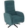 RELAXSESSEL Webstoff, Struktur    - Blau/Schwarz, MODERN, Textil/Metall (67/108/72/88/160cm) - MID.YOU