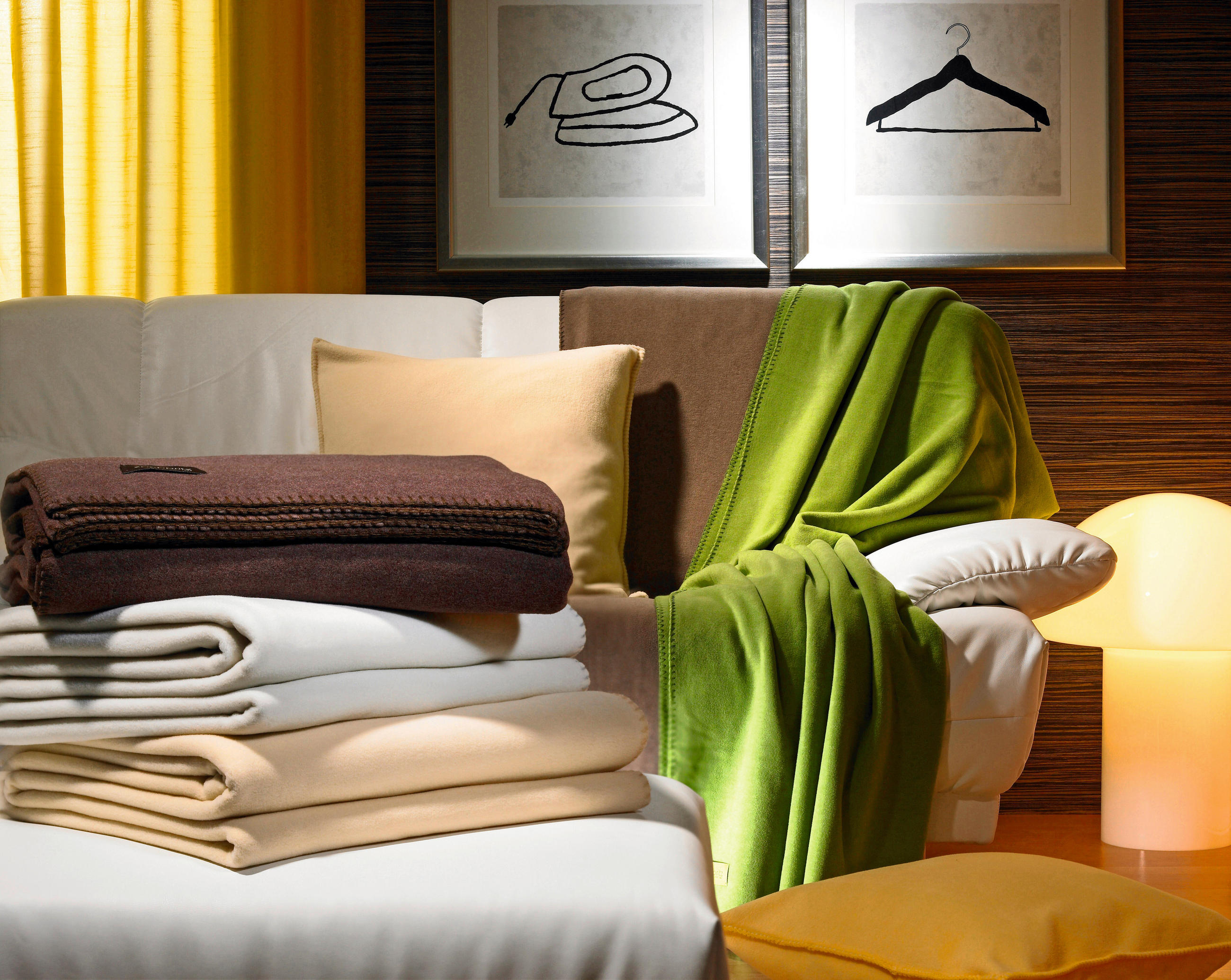 FLEECEDECKE Soft-Fleece 160/200 cm  - Schlammfarben, Basics, Textil (160/200cm) - Zoeppritz