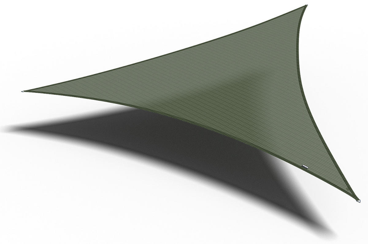 SONNENSEGEL  - Grün, MODERN, Kunststoff (360/1/360cm) - Gardenson