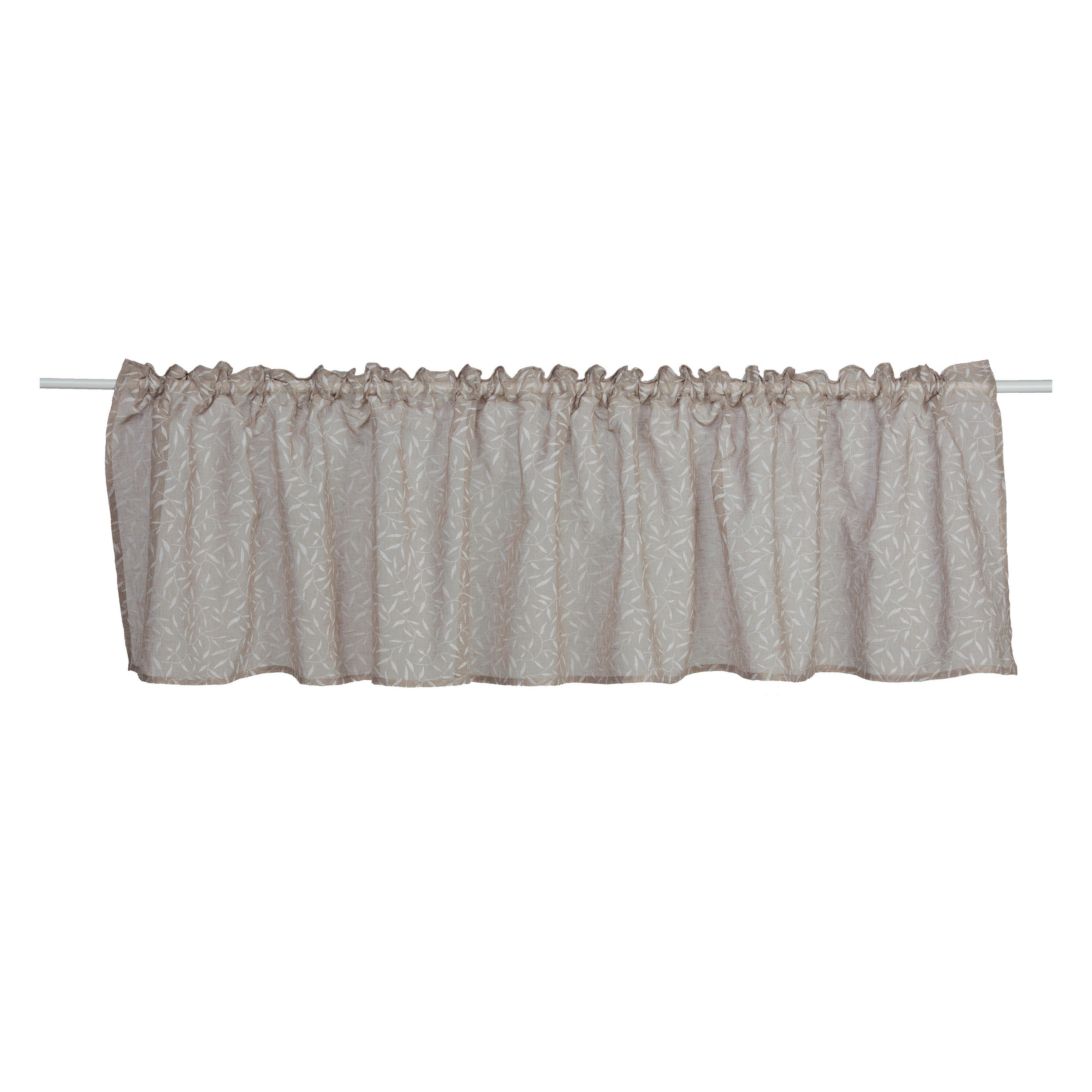 HOTELLGARDIN  transparent  50/250 cm   - beige, Basics, textil (50/250cm)