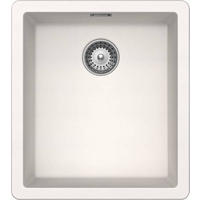 SPÜLE GREN100SUPOL  - Weiß, Basics, Stein (40,6/45,6cm) - Schock