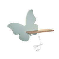 KINDERWANDLEUCHTE 40/12/29.5 cm   - Mintgrün, Basics, Holz/Holzwerkstoff (40/12/29.5cm)