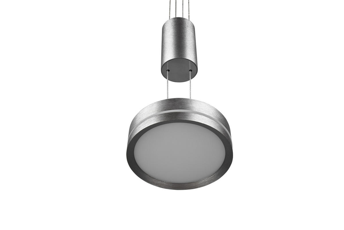 LED-HÄNGLAMPA 14/150 cm  - nickelfärgad, Basics, metall (14/150cm) - Trio Leuchten
