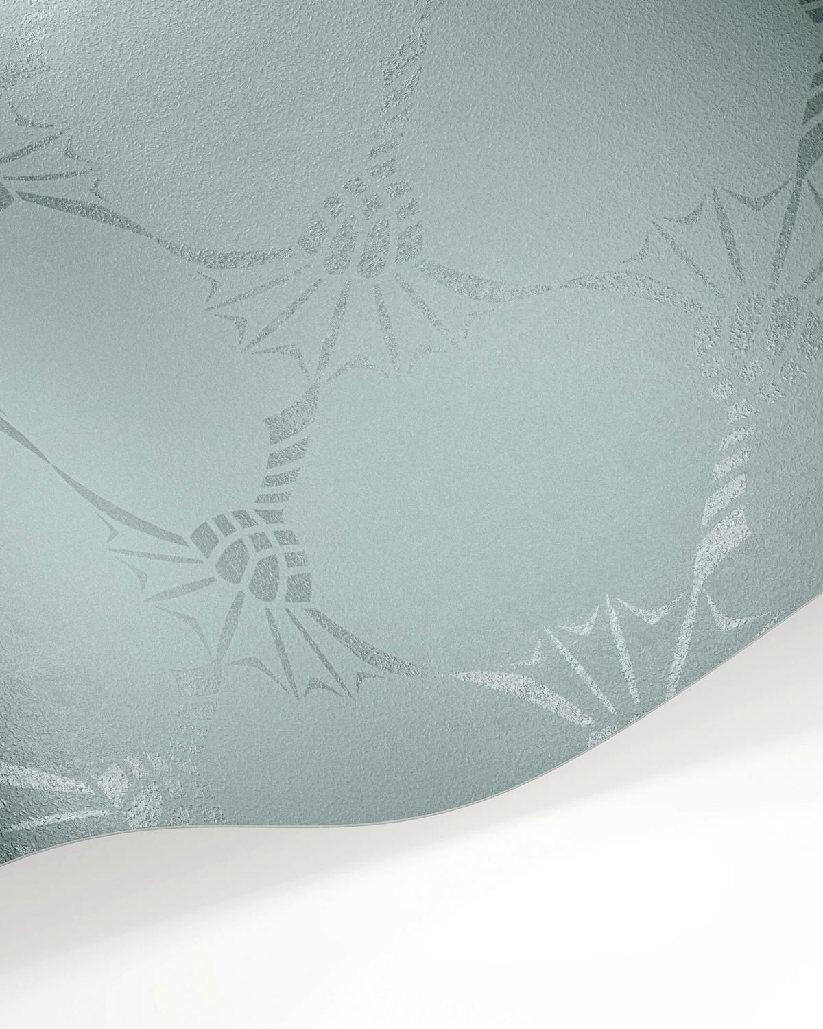 VLIESTAPETE 10.05 m J! CORNFLOWER  - Pastellblau, Design, Textil (53/1005cm) - Joop!