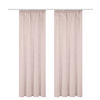 FERTIGVORHANG  halbtransparent   140/160 cm 2 Stück  - Rosa, Basics, Textil (140/160cm)