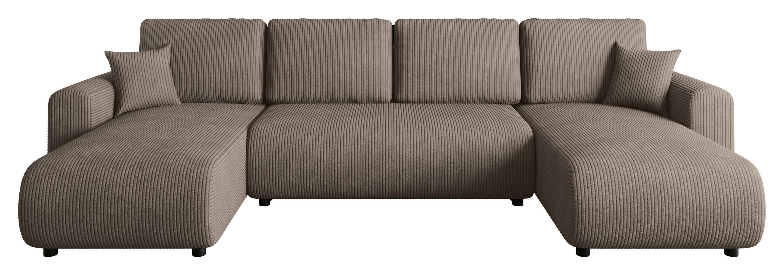 Xora Wohnlandschaft Hellbraun 318x152 cm