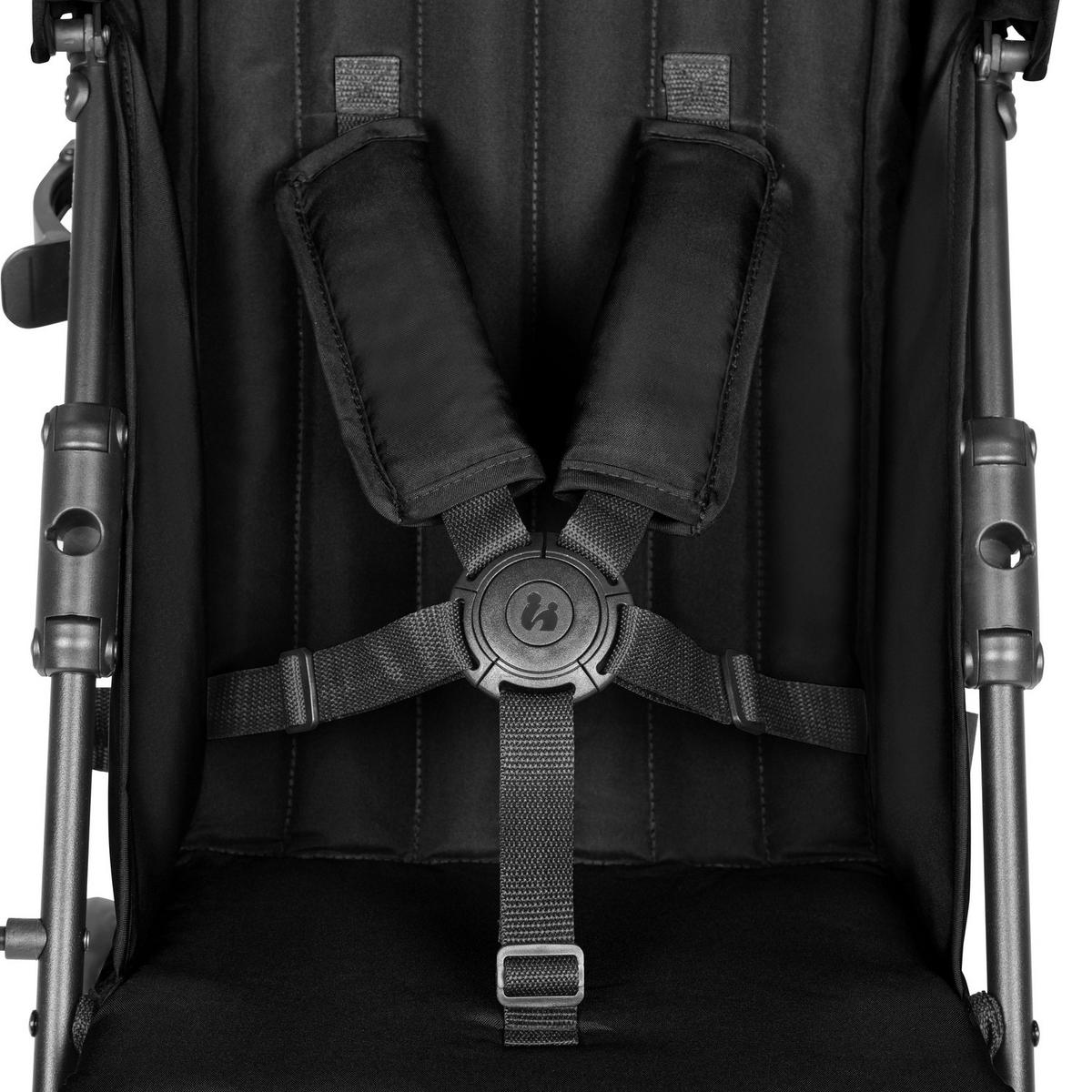 BUGGY Fold N Care  - Schwarz, Basics (87/47/107cm) - Hauck
