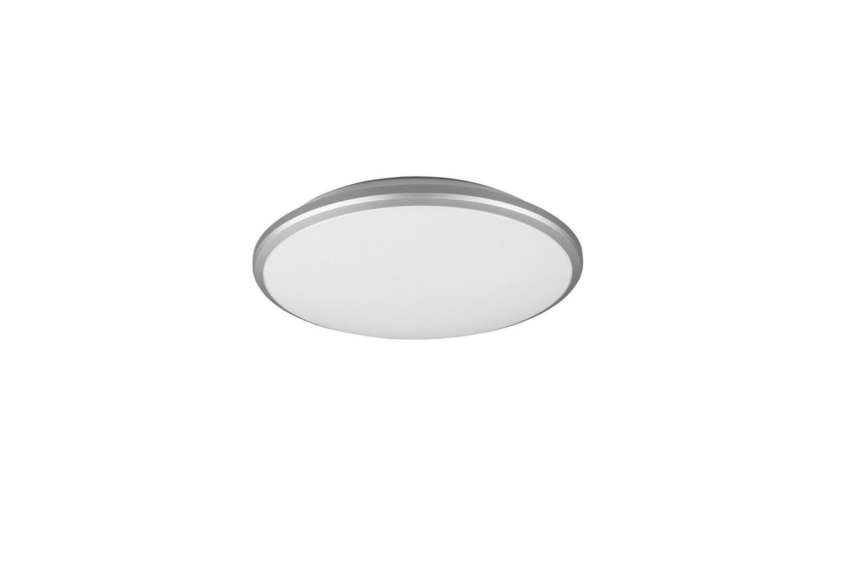 LED-DECKENLEUCHTE  34,7/6,5 cm    - Titanfarben, Basics, Kunststoff (34,7/6,5cm)