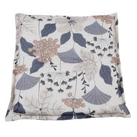 KERTI ÜLŐPÁRNA bézs virágos  - bézs, Design, textil (50/50cm) - Ambia Garden