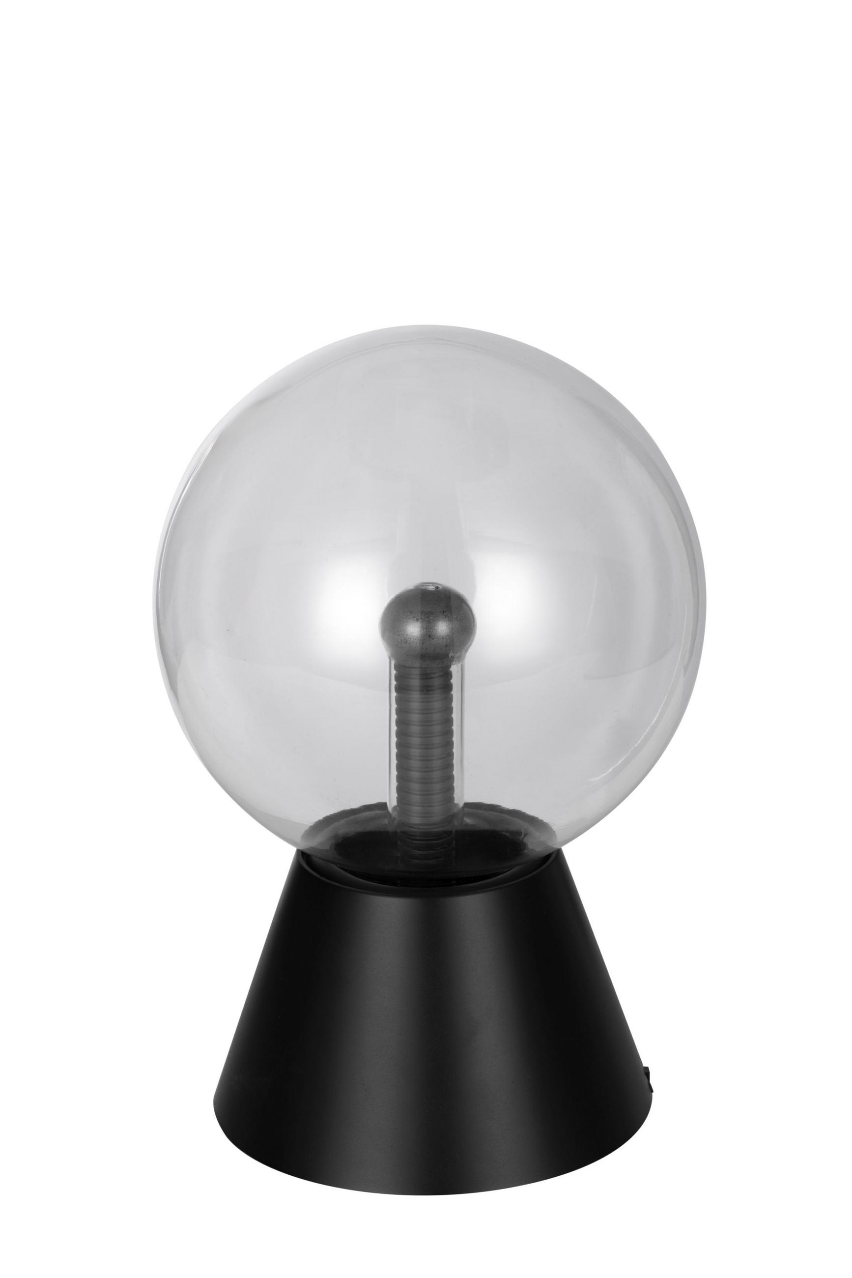 LAMPĂ LED DECORATIVĂ - negru, Trend, plastic/sticlă (15/22,5cm) - Novel