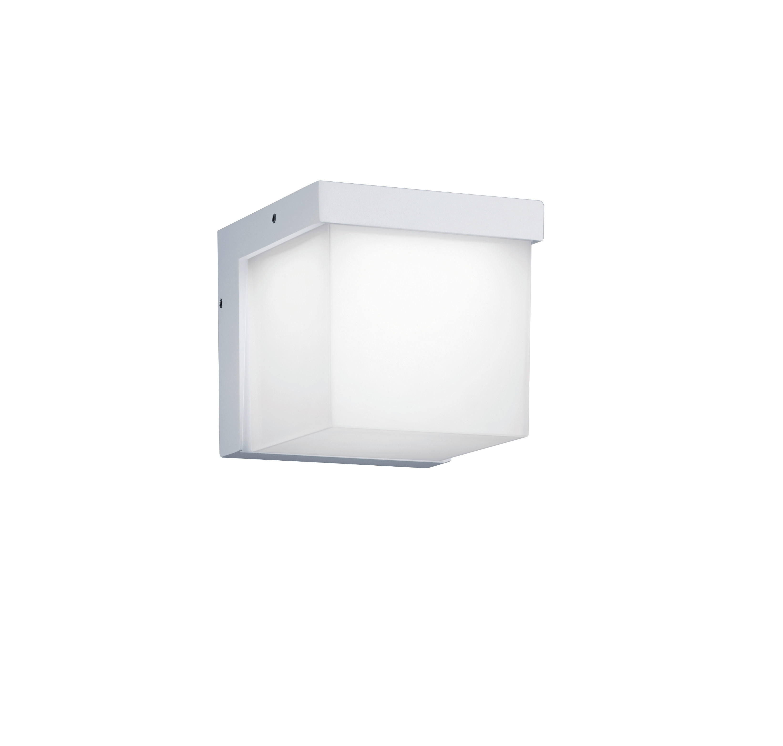 LED-AUßENLEUCHTE   - Alufarben/Weiß, LIFESTYLE, Kunststoff/Metall (11,7/12,00/13,9cm) - Trio Leuchten
