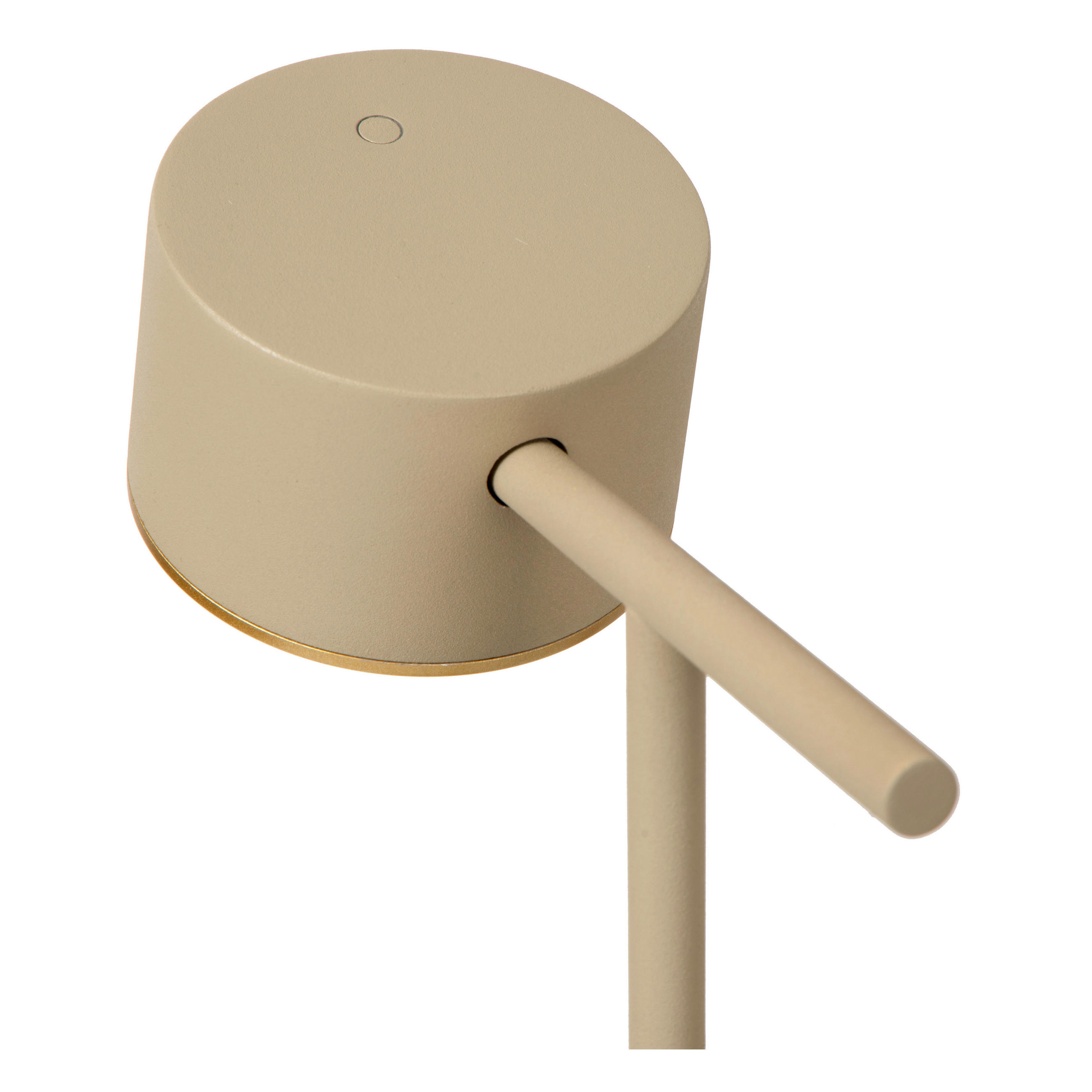 TISCHLEUCHTE GIAN 16/24.5/40 cm   - Braun, Design, Metall (16/24.5/40cm) - Lucide