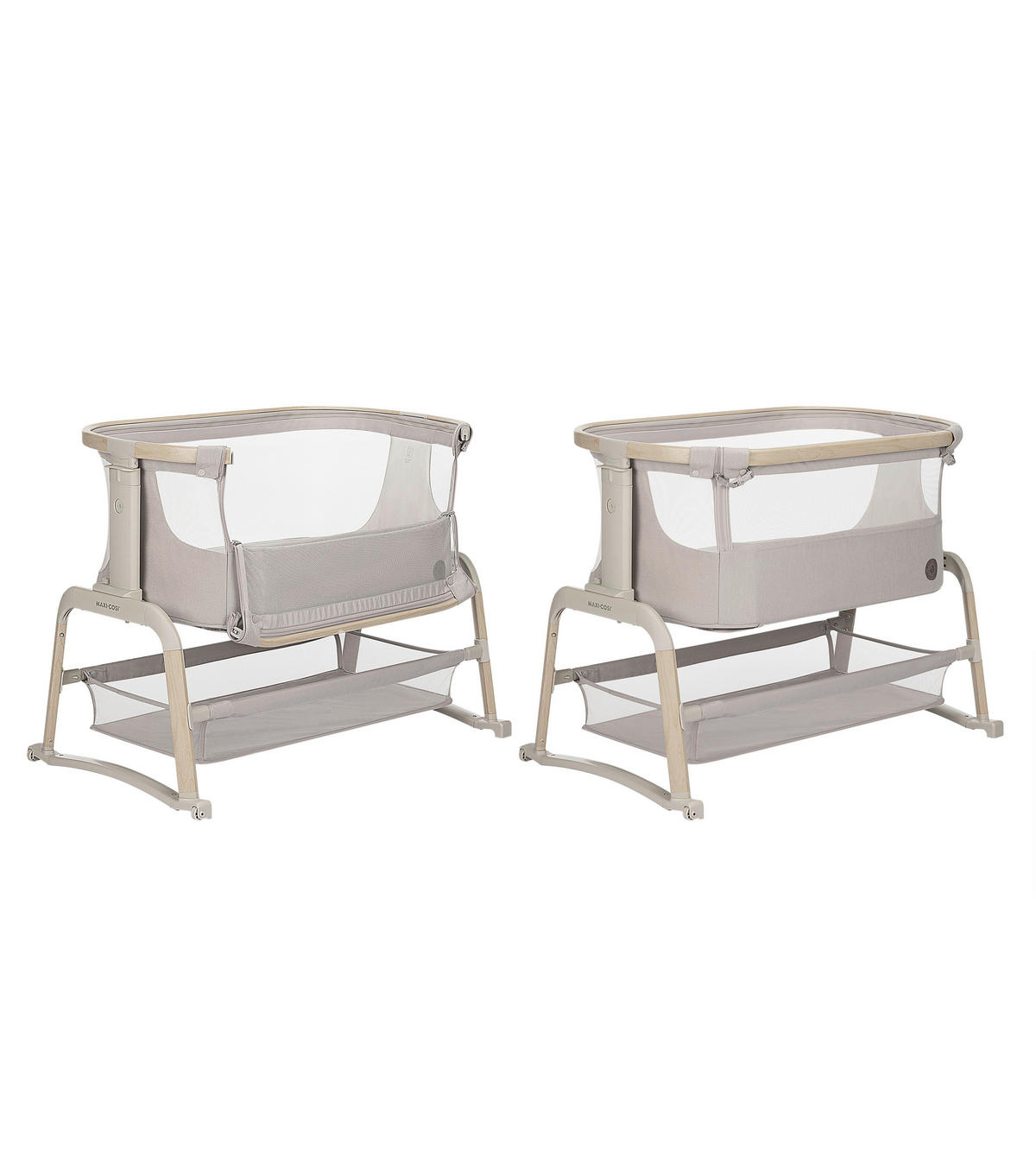 BEISTELLBETT Iora Air   - Beige, Basics, Karton/Kunststoff (97/74,7/52,3cm) - Maxi-Cosi