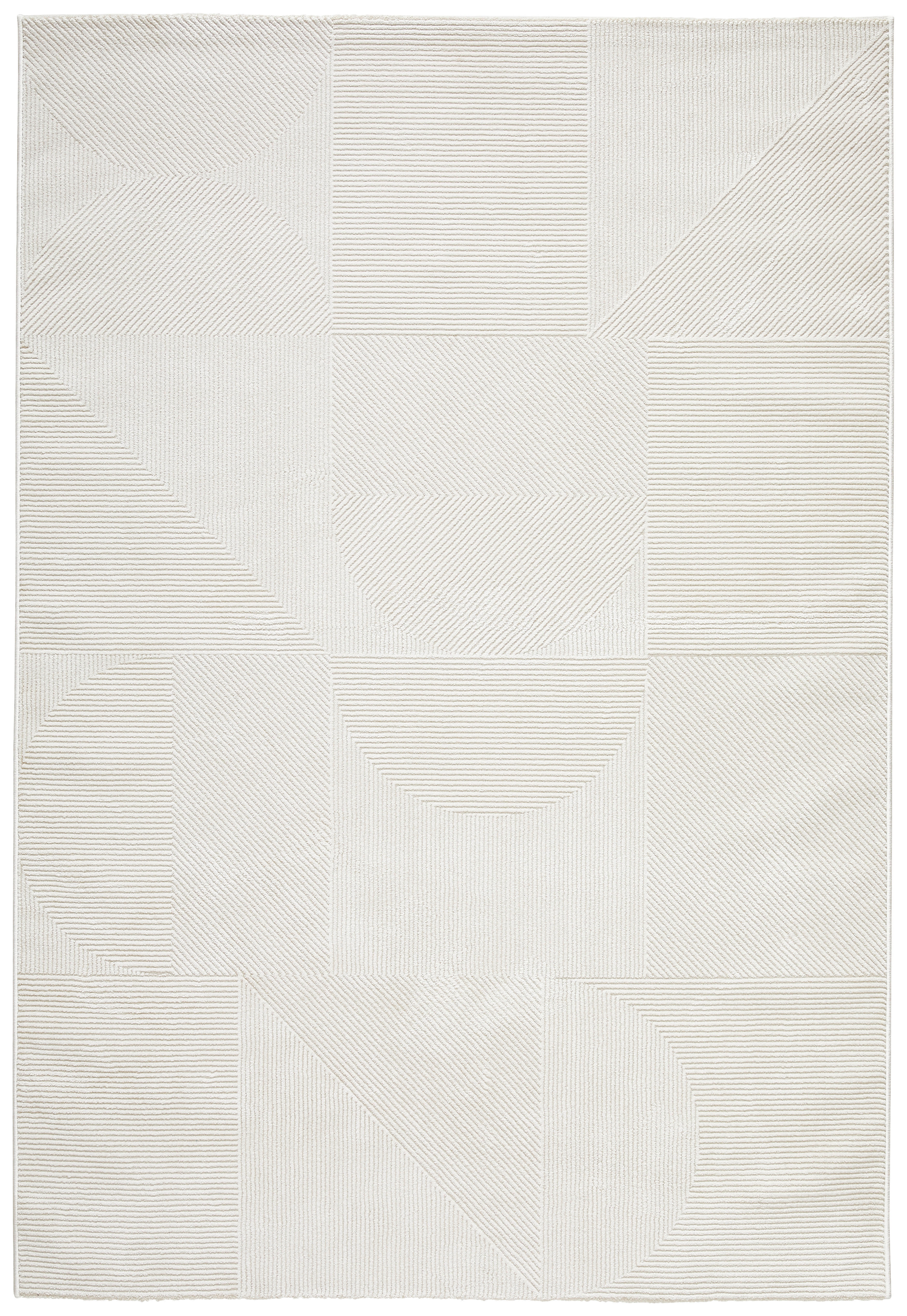 VÄVD MATTA Columbia  - beige, Design, textil/naturmaterial (80/150cm) - Novel