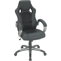 GAMING STOLICA  antracit, crna  metal, tekstil  - bijela/crna, Design, metal/tekstil (61,5/112-120/68,5cm) - Xora