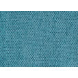 ECKSOFA Blau Webstoff  - Blau/Schwarz, Design, Textil/Metall (284/184cm) - Dieter Knoll