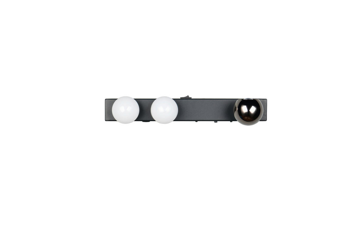 LED-WANDLEUCHTE Arpino 5/30/11 cm  - Schwarz/Weiß, Design, Kunststoff/Metall (5/30/11cm) - Trio Leuchten