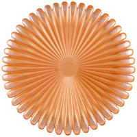 PODLOŽKA POD TALÍŘ, sklo, 33 cm - oranžová, Trend, sklo (33cm) - Ambia Home