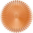 PLATZTELLER 33 cm  - Orange, Trend, Glas (33cm) - Ambia Home