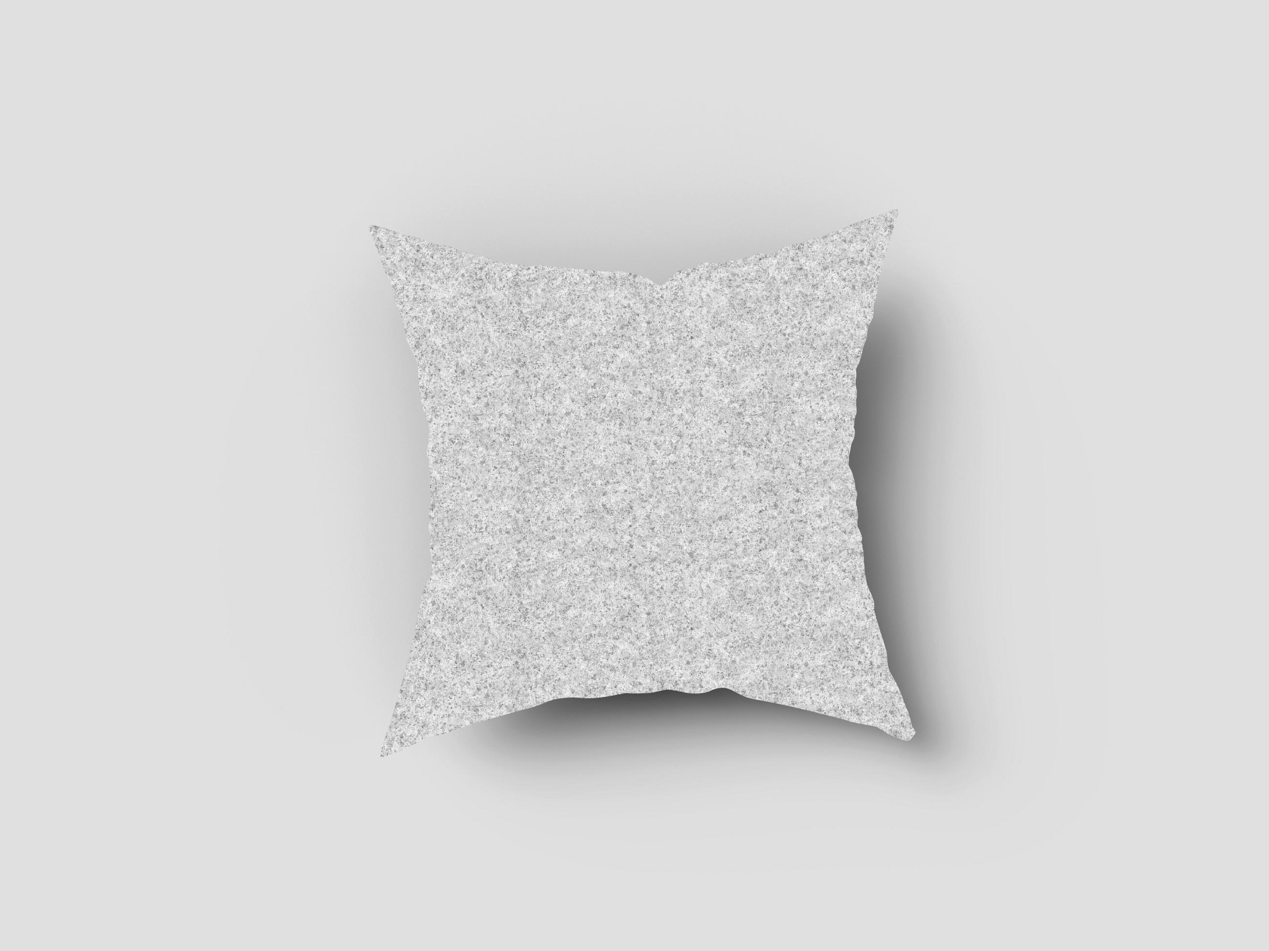 DÍSZPÁRNAHUZAT  - világosszürke, Basics, textil (45/45cm)