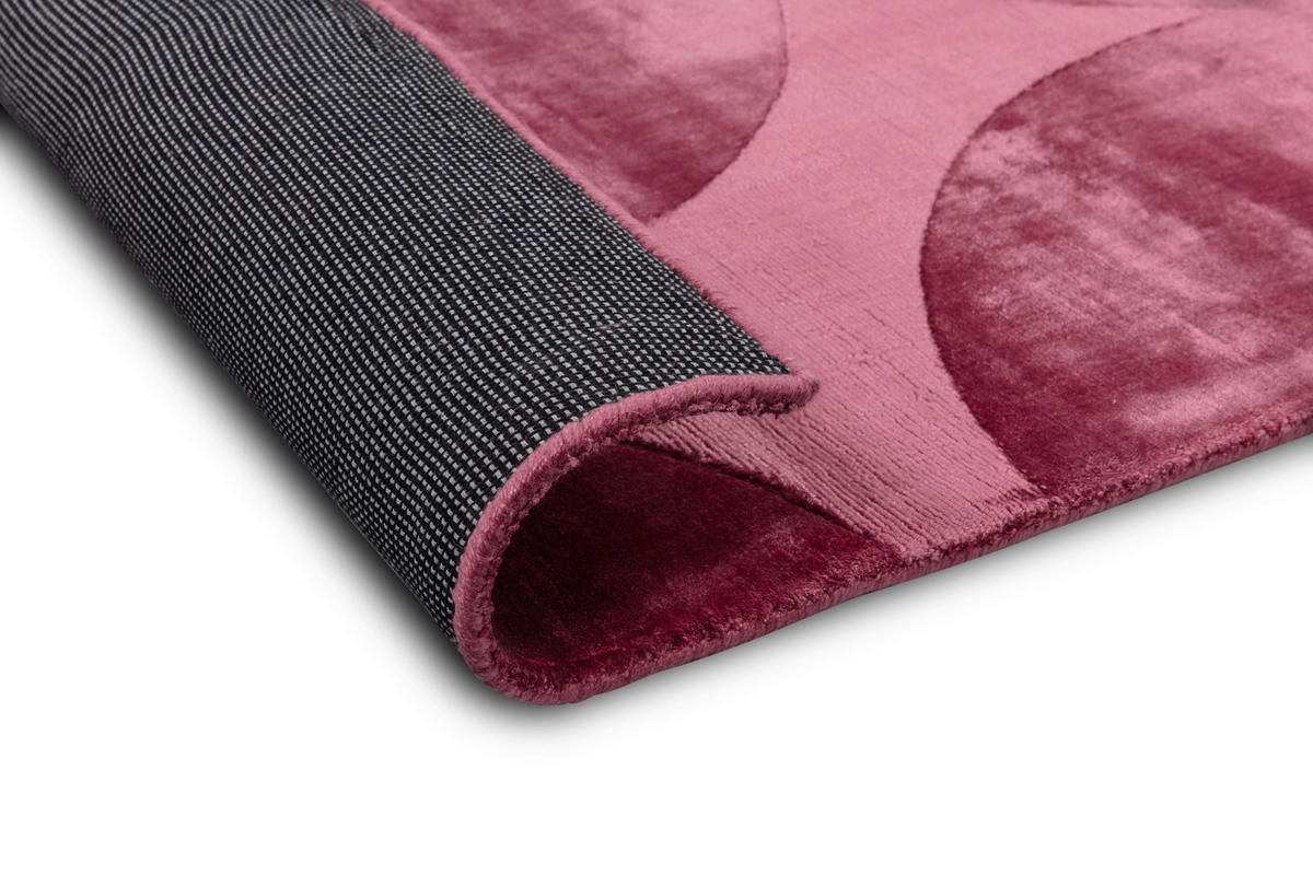 WEBTEPPICH 200/300 cm Circle Rot rechteckig  - Rot, Design, Textil (200/300cm) - Joop!