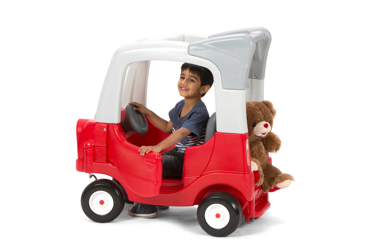 KINDERAUTO - Rot, Basics, Kunststoff (86,4/53,3/91,4cm)