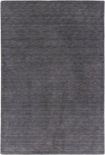 WOLLTEPPICH - Dunkelgrau/Hellgrau, KONVENTIONELL, Textil (70/140cm) - Cazaris