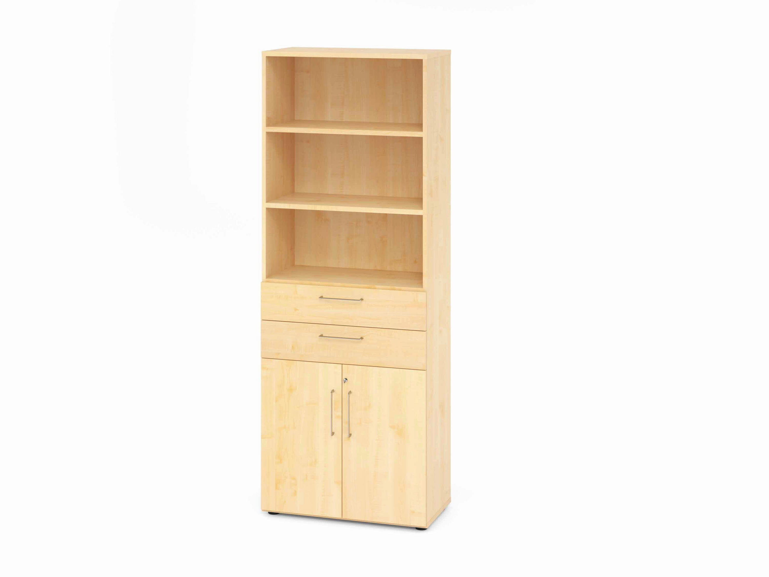 AKTENSCHRANK Ahornfarben  - Ahornfarben, Basics, Holzwerkstoff (80/215,6/41,7cm) - Venda