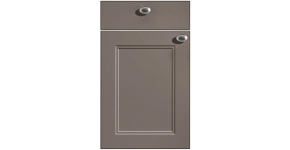 EINBAUKÜCHE   - Grau, Design, Glas/Holzwerkstoff - Dieter Knoll