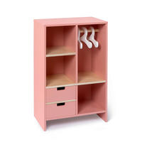 PUPPENKLEIDERSCHRANK ROBINIA  - Altrosa, Basics, Holz (32/20/50cm) - MUSTERKIND