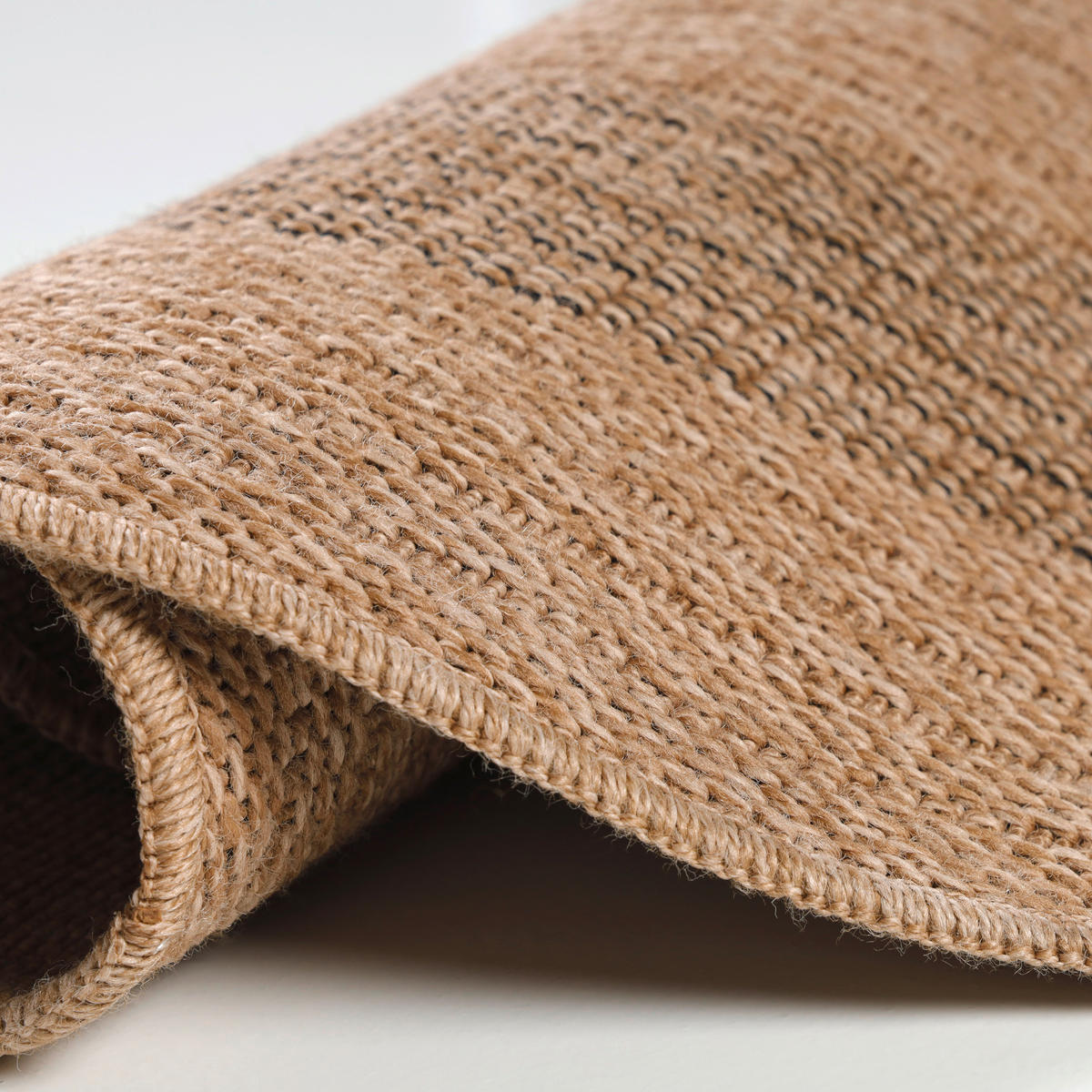 OUTDOORTEPPICH 160/160 cm Comilla Schwarz, Beige  - Beige/Schwarz, Basics, Textil (160/160cm) - Novel