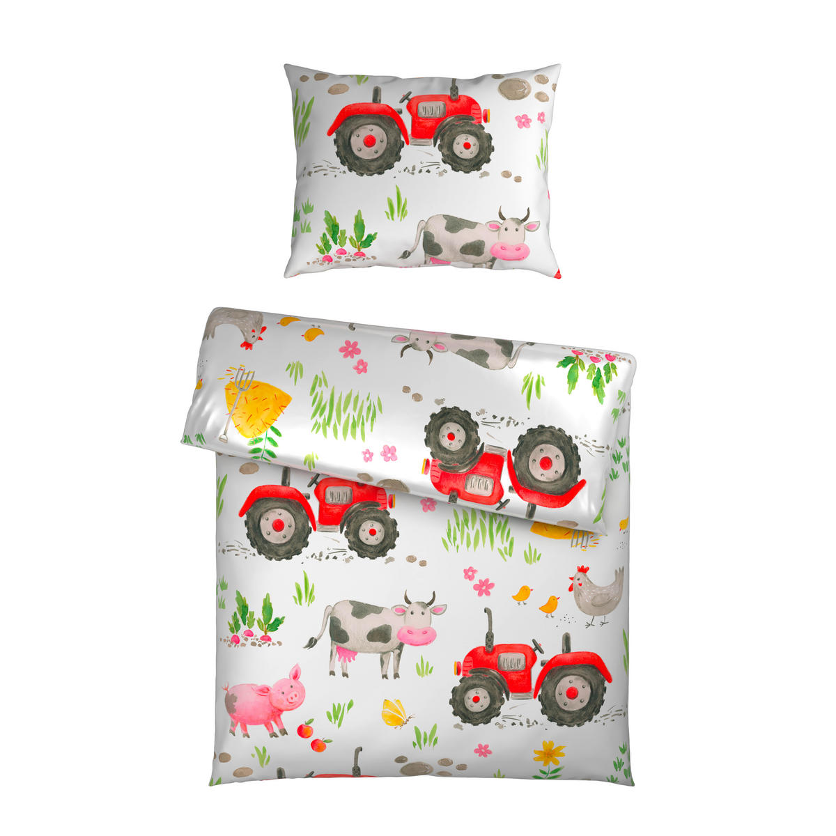 GYEREK PAPLAN-PÁRNAHUZAT SZET 140/200 cm  - színes, Konventionell, textil (140/200cm) - Ben'n'jen