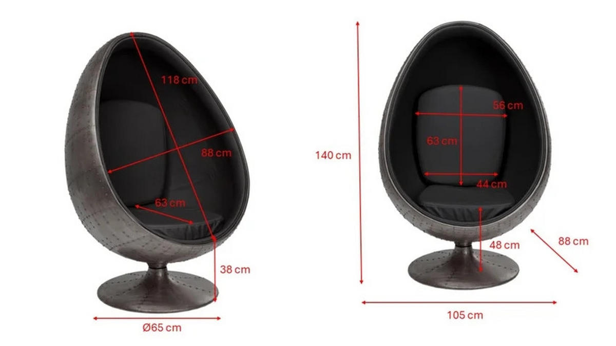 DESIGNSESSEL in Samt Anthrazit, Silberfarben  - Anthrazit/Silberfarben, Design, Kunststoff/Textil (96/105/75cm) - Kare-Design