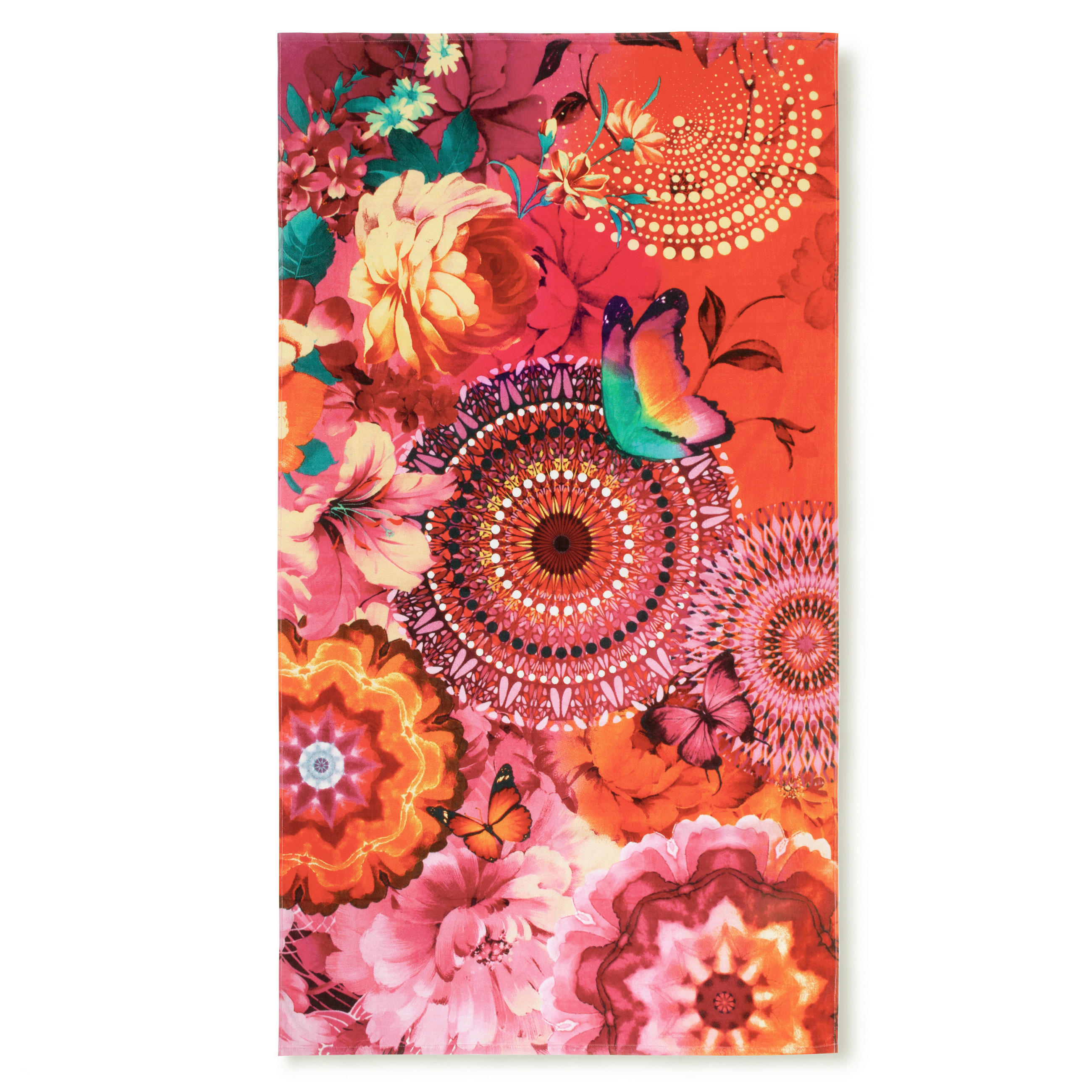 STRANDTUCH Multicolor 100/180 cm  - Multicolor, Trend, Textil (100/180cm)