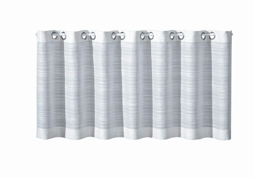 KURZGARDINE   140/50 cm   - Weiß, KONVENTIONELL, Textil (140/50cm)