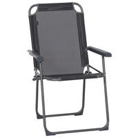 CAMPINGSESSEL - Anthrazit, KONVENTIONELL, Textil/Metall (58/95/70cm) - Siena Garden