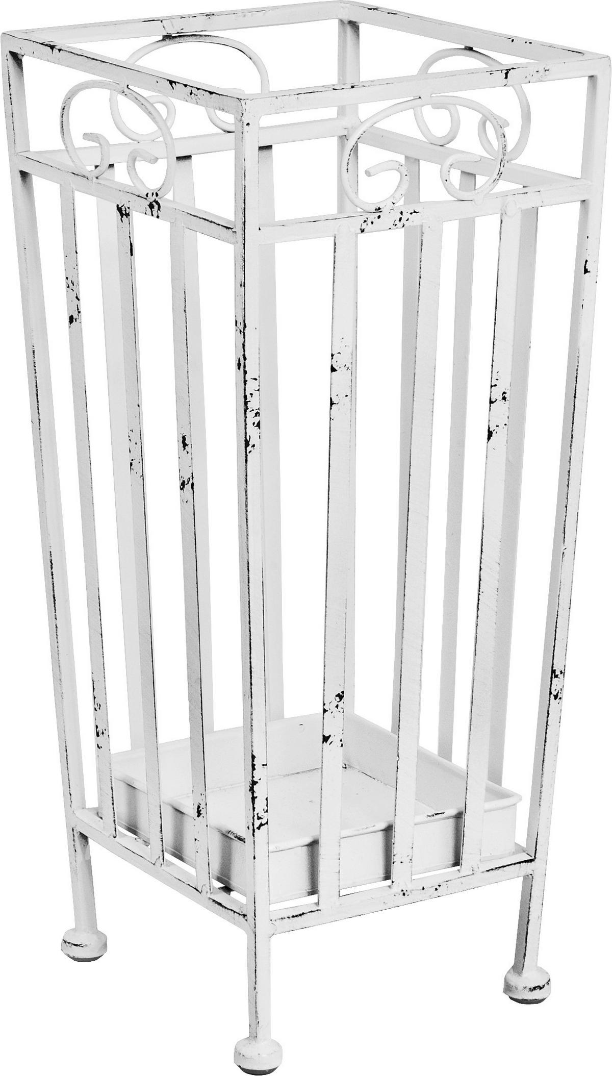 STALAK ZA KIŠOBRANE  bela  metal     - bela, Dizajnerski, metal (20/46/20cm) - Boxxx