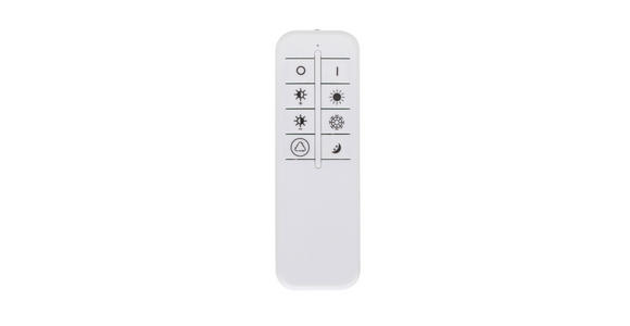 LED-DECKENLEUCHTE 47,7/47,7/6 cm - Weiß, Basics, Kunststoff/Metall (47,7/47,7/6cm) - Novel