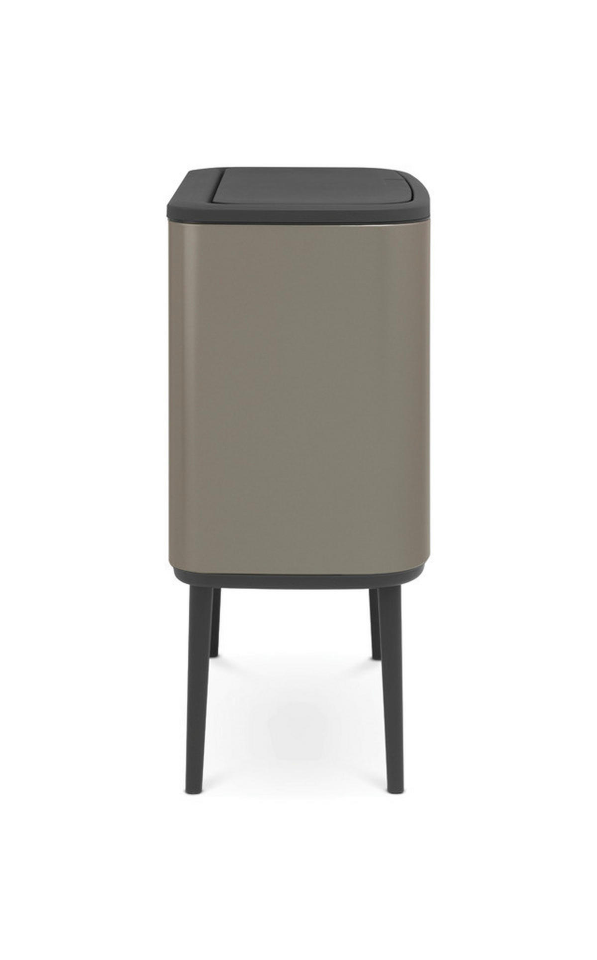 KOŠ ZA OTPAD  34 l   - siva, Basics, metal/plastika (54/68/31.5cm) - Brabantia