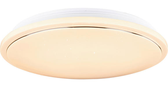 LED-DECKENLEUCHTE 56/10 cm   - Weiß, Basics, Kunststoff/Metall (56/10cm) - Novel