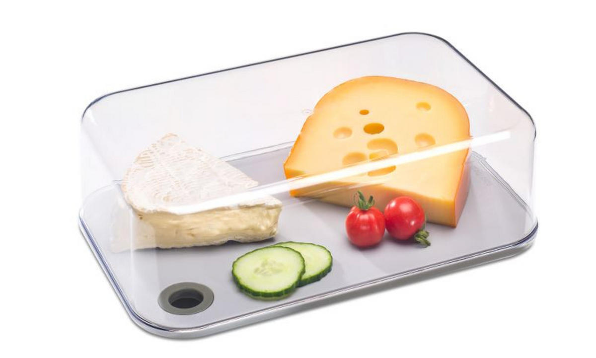 SERVIERBOX Moduka 2,8 L  - Transparent/Weiß, Basics, Kunststoff (27,1/17,4/10,3cm) - Mepal