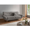 3-SITZER-SOFA Bouclé Anthrazit  - Wildeiche/Anthrazit, KONVENTIONELL, Holz/Textil (205/81/90cm) - MID.YOU