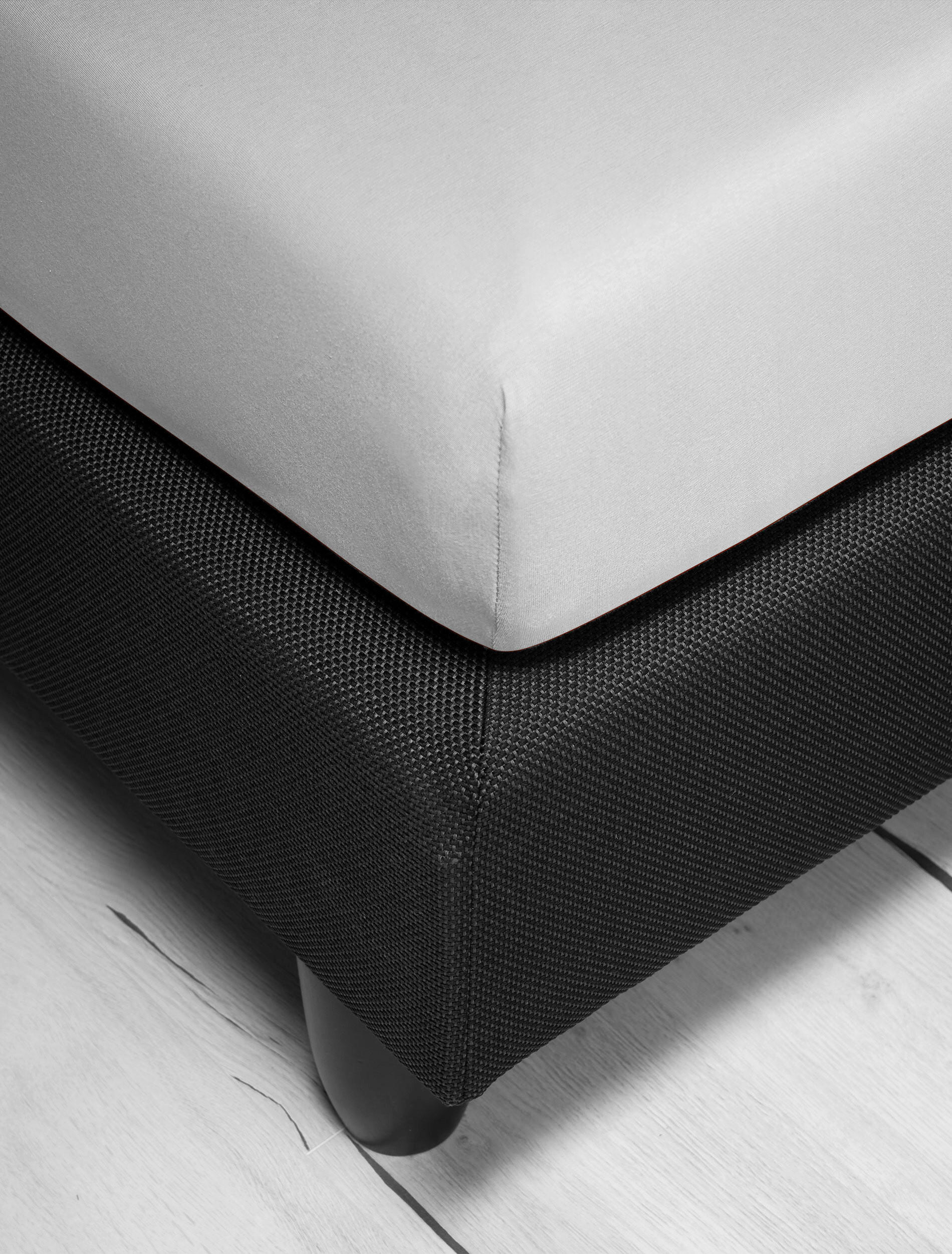 Irisette Spannbetttuch Grau 140-160x200 cm