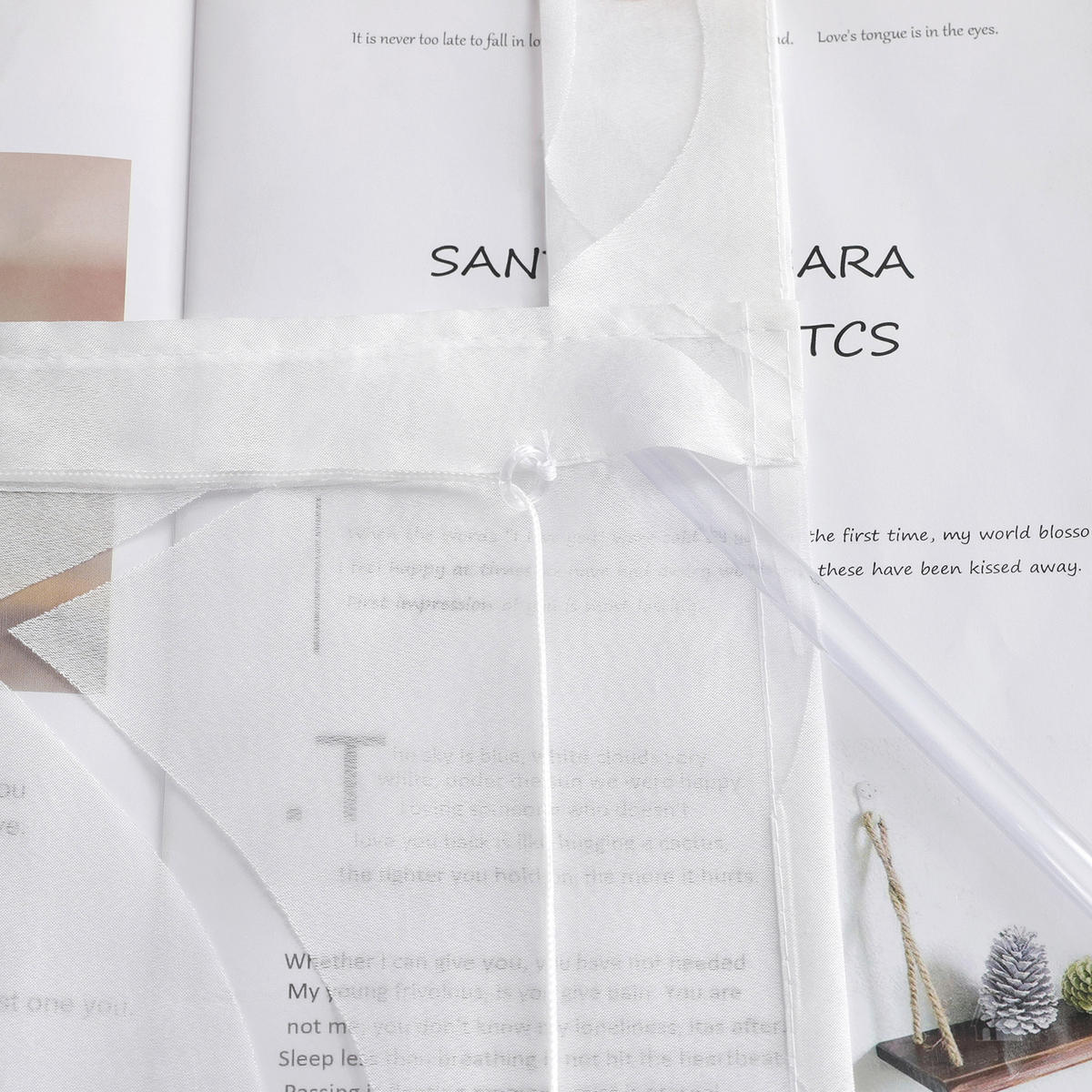 FALTROLLO  transparent  60/140 cm    - Weiß Hochglanz, Basics, Textil (60/140cm) - Joyswahl